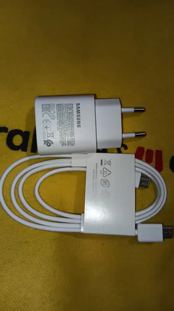Original Samsung Adapter type c & Kabel type c to c, charger samsung