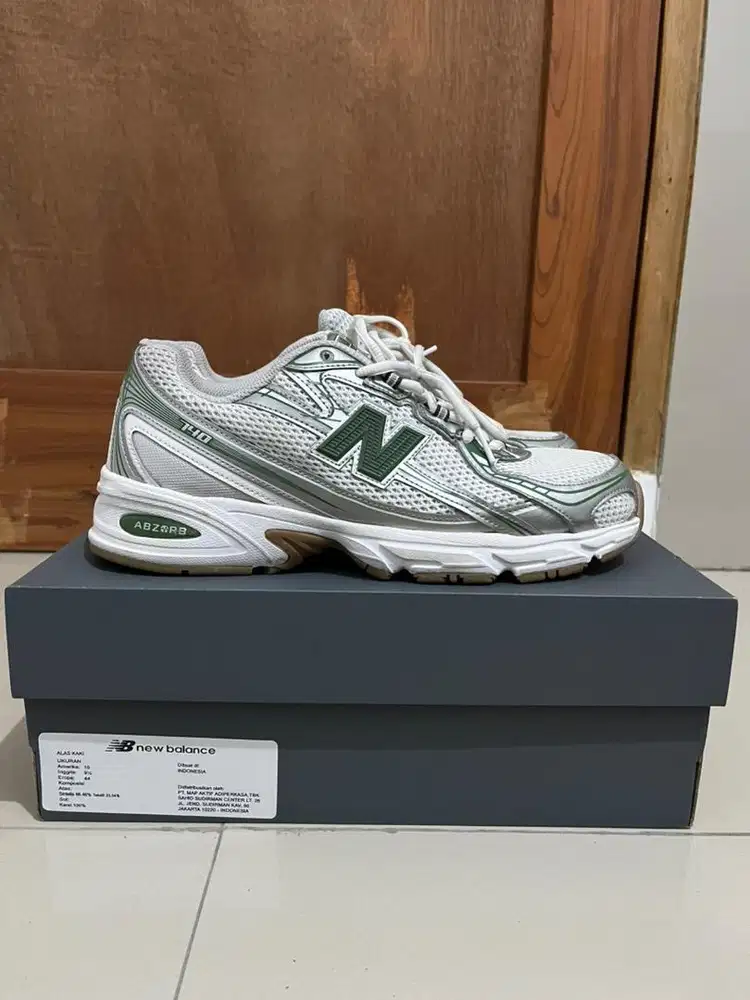 New Balance 740 V2 Grey Alpine green Original Size 44