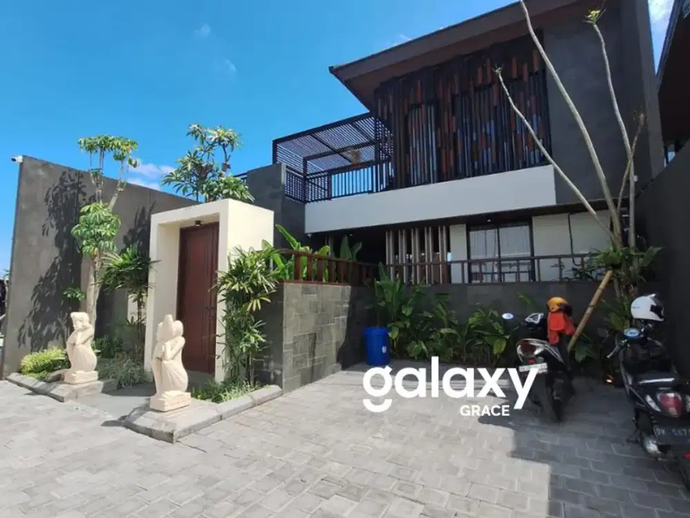 DISEWAKAN VILLA TROPIS MODERN DI BERAWA CANGGU BADUNG