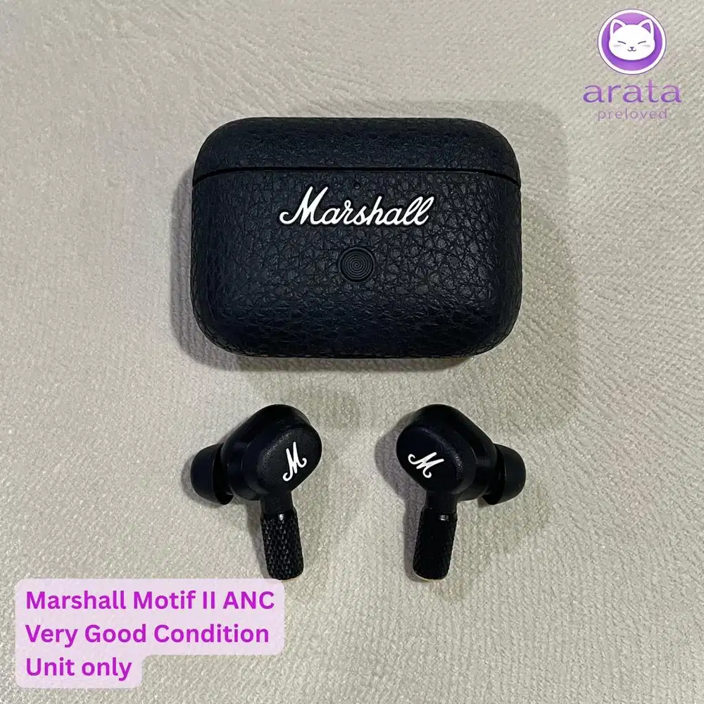 Marshall Motif II ANC Black Original
