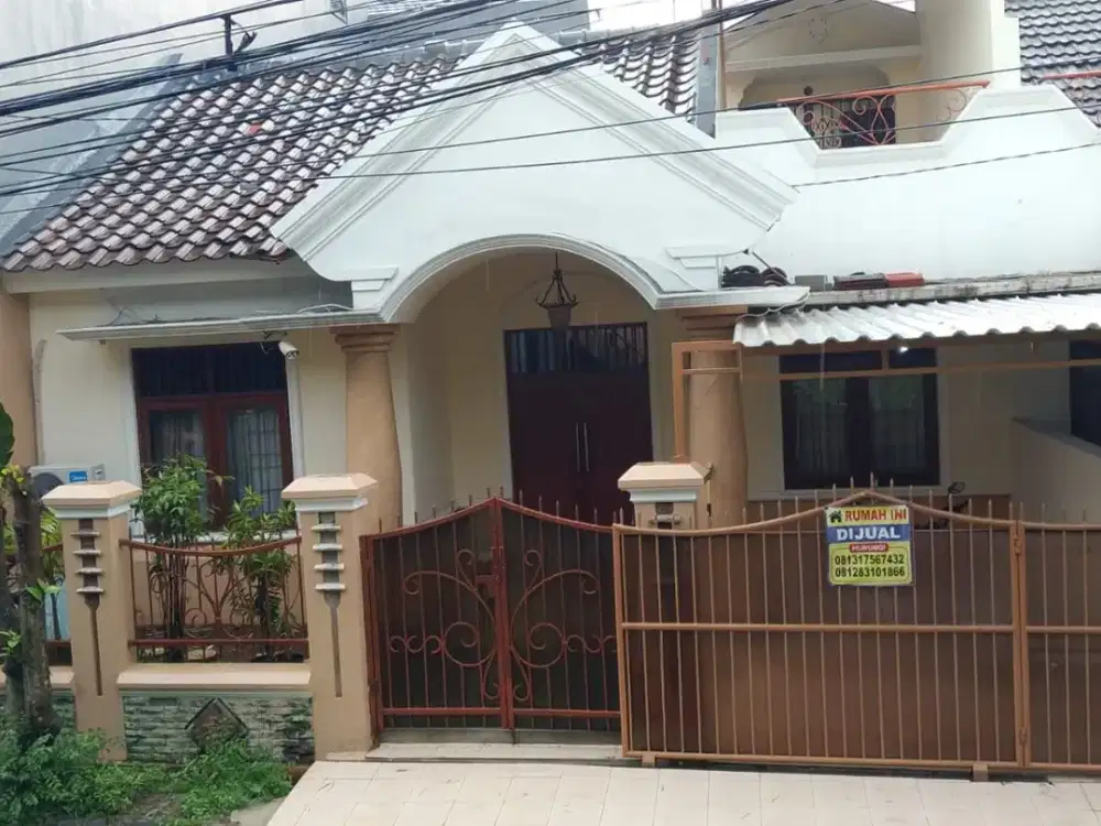 HUNIAN STRATEGIS 4 KAMAR – HANYA 7 MENIT KE TOL CISALAK