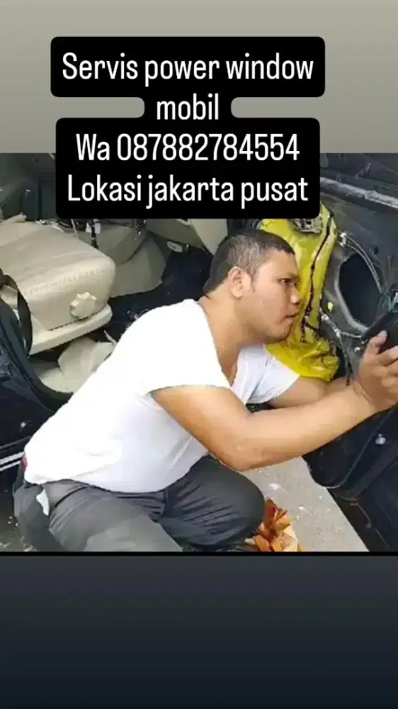 Servis power window mobil