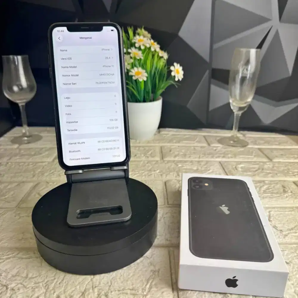 iPhone 11 128GB Garansi Ex Inter All Operator BH 85% No Minus
