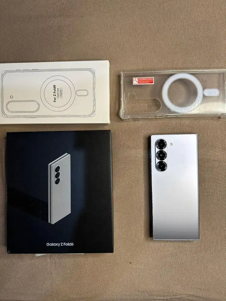 SAMSUNG GALAXY Z FOLD 6 12/256GB GARANSI ON PANJANG JULI 2026