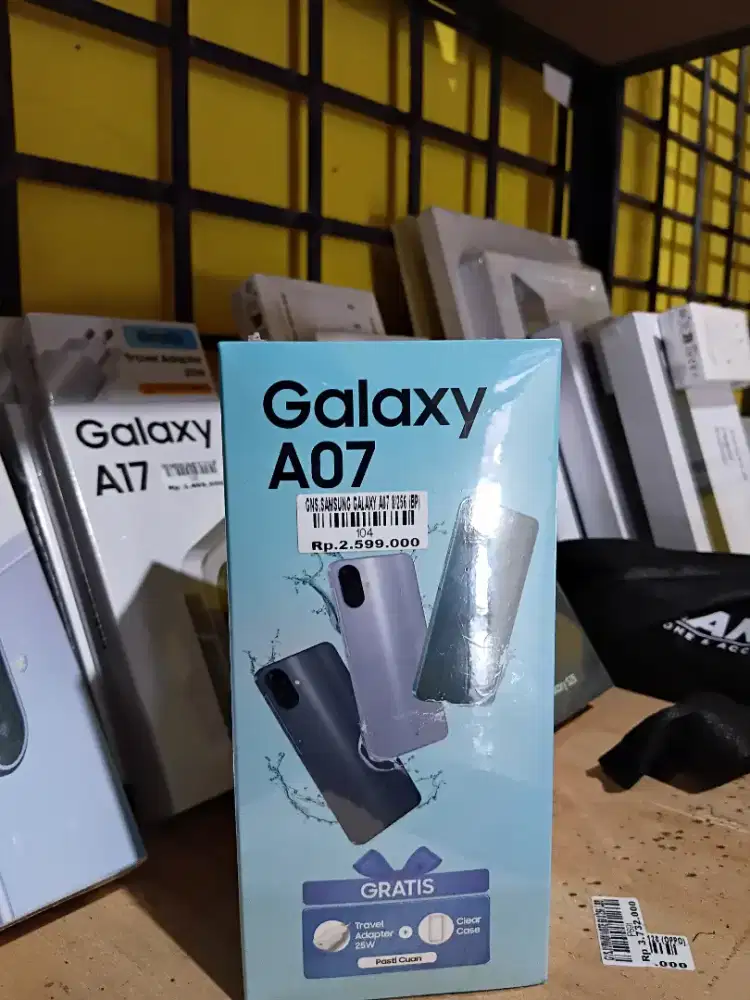 Samsung A07 8/256 garansi resmi 1tahun atlantis dahsyat