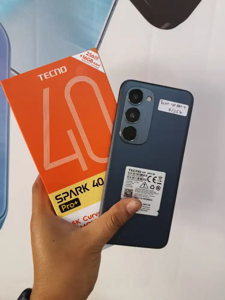 Tecno spark 40 pro plus ram 8/256 second