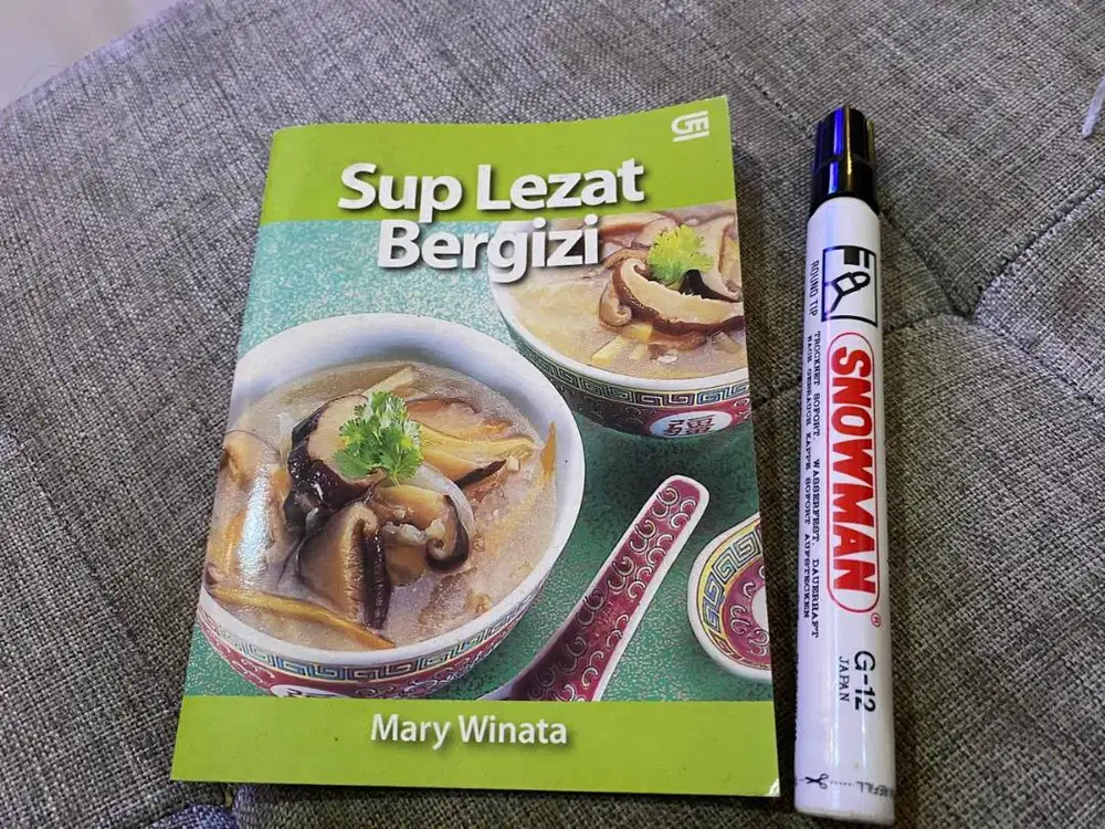 RESEP SUP LEZAT BERGIZI – MARY WINATA – GRAMEDIA – PRELOVED