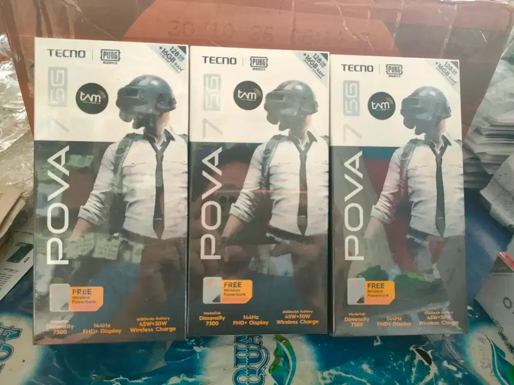 POVA 7 5G NFC RAM 8GB+8GB/256GB GARANSI RESMI