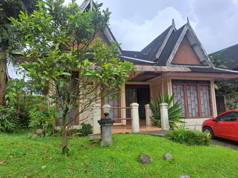 Dijual Cepat Rumah Villa Kota Bunga Puncak ,Type Pattaya, furnished