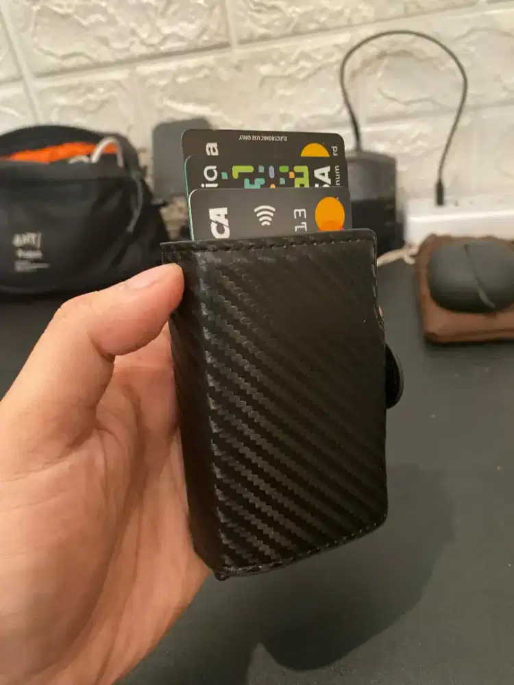 Dompet kartu / card holder Ballerry K9172 Carbon Original 100%