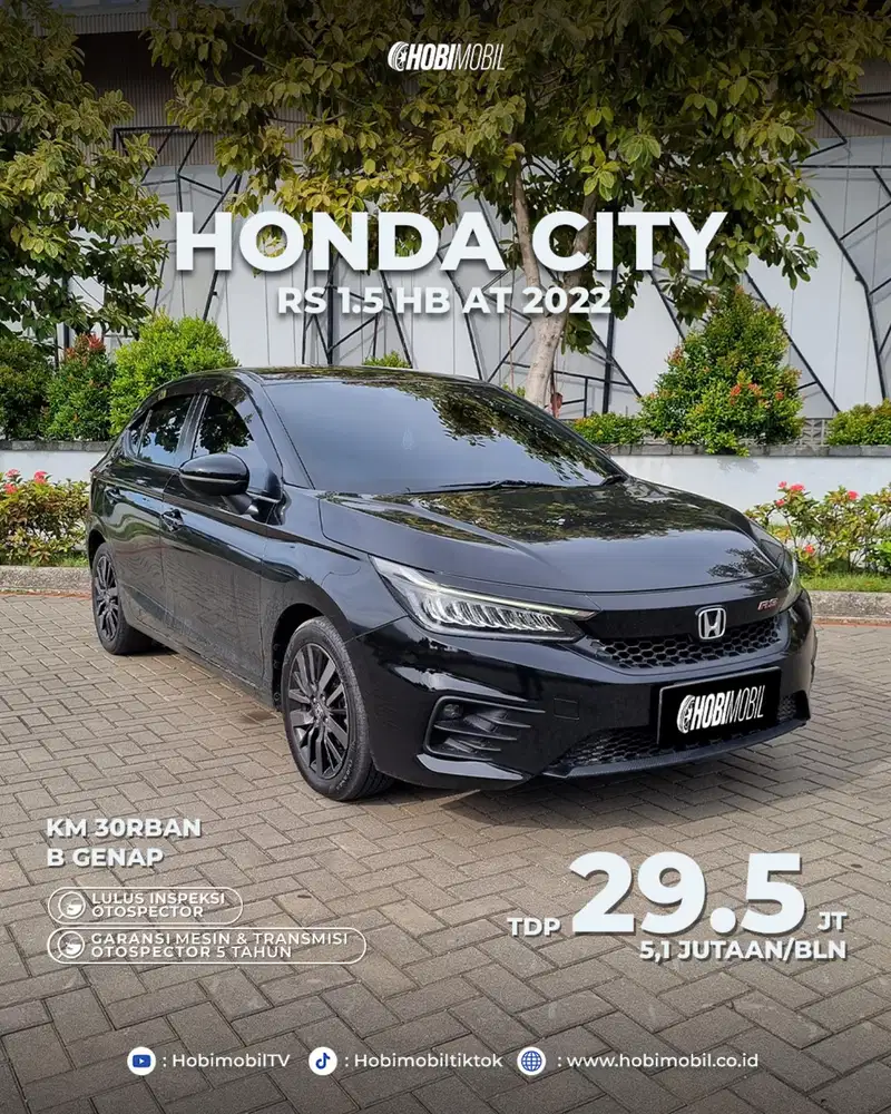 City RS 1.5 Hatchback AT Thn 2022