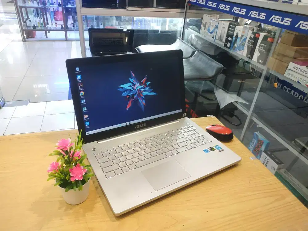 laptop dijual asus n550jk core i7 ram 16gb nvidia geforce