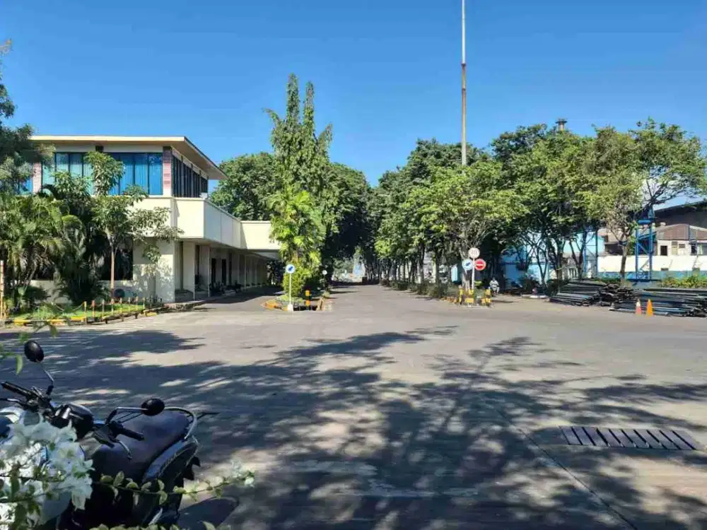 Dijual tanah bekas pabrik PT ispatindo di jl Gajahmada kedungturi taman sidoarjo