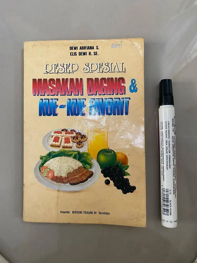 BUKU RESEP SPESIAL - MASAKAN DAGING & KUE FAVORIT – PRELOVED