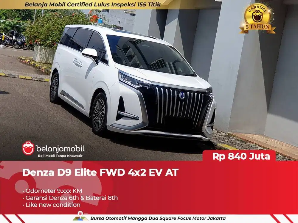 [ LOW KM 9RB ] Denza D9 D 9 Elite FWD 4x2 EV AT 2025/2024