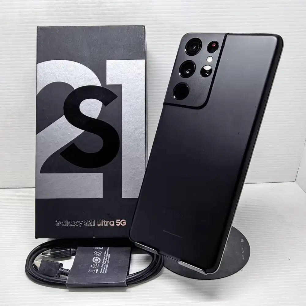 TERMURAH! SAMSUNG GALAXY S21 ULTRA 5G 12/256 LIKE NEW NO MINUS EX SEIN