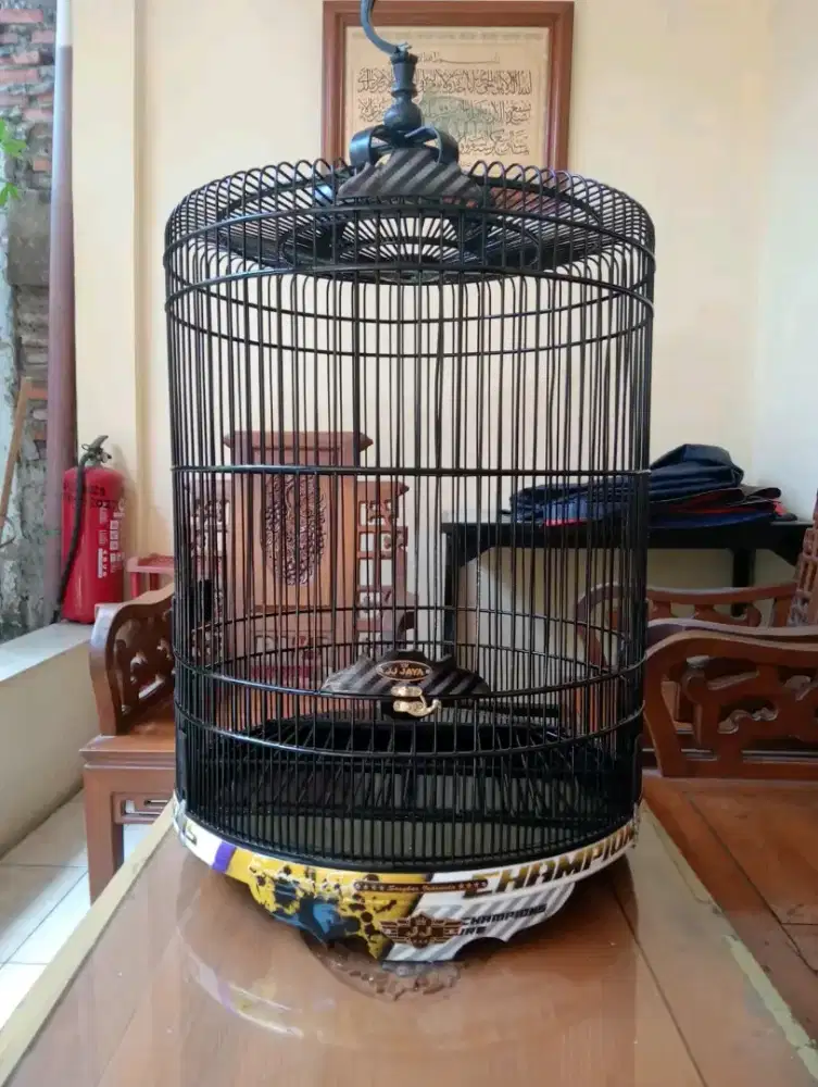 kandang murai decal merk jj nomor 2