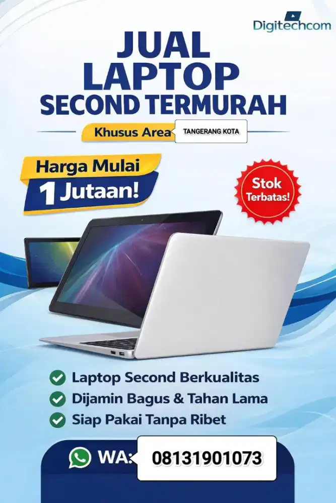 Ready STOK • Berbagai Macam Type • BERGARANSI • TERJANGKAU • SIAP PAKE