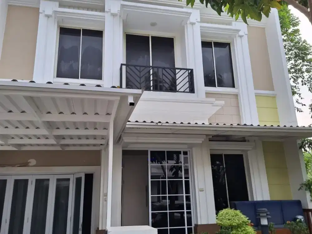 DIJUAL RUMAH FURNISHED DI CLUSTER FLAMINGO - GADING SERPONG !!