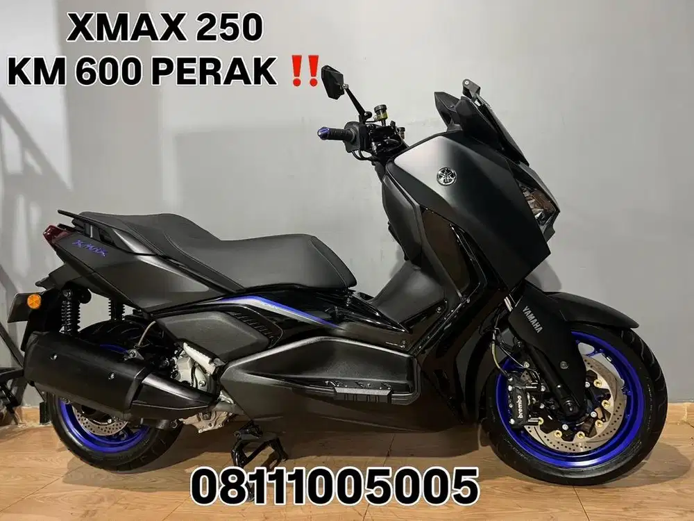 KM 600 PERAK YAMAHA XMAX 250 ABS CONNECTED TH 2025 BISA TT MOTORLAIN