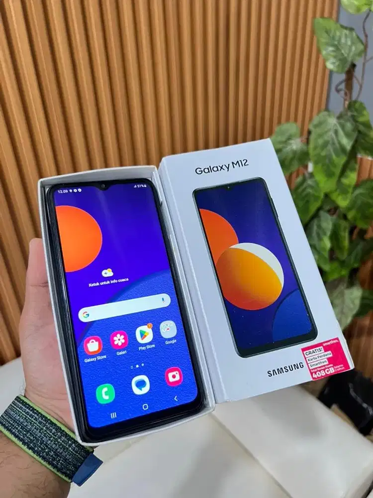 Samsung m12 4/64gb fullset