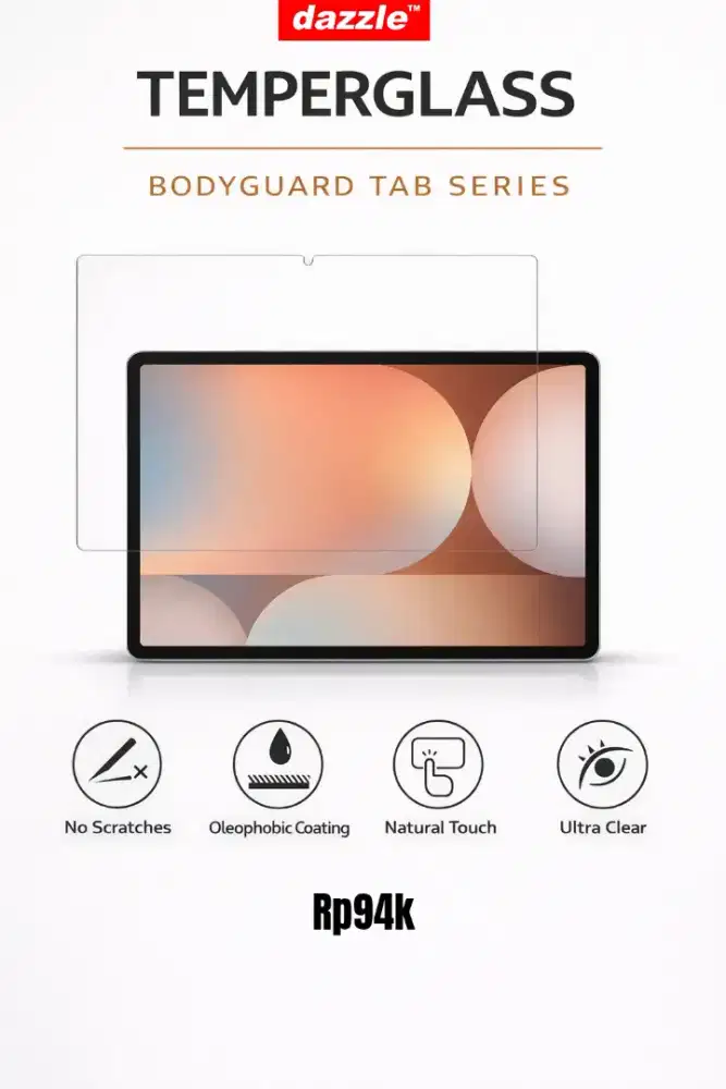 Temperglass Bodyguard Tab series