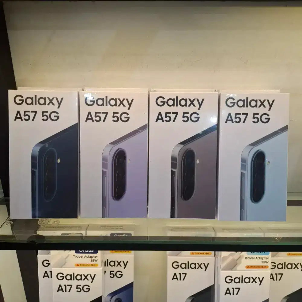 SAMSUNG A57 TERBARU, PROMO FREE UPGRADE MEMORY + FREE ADAPTOR CHARGER