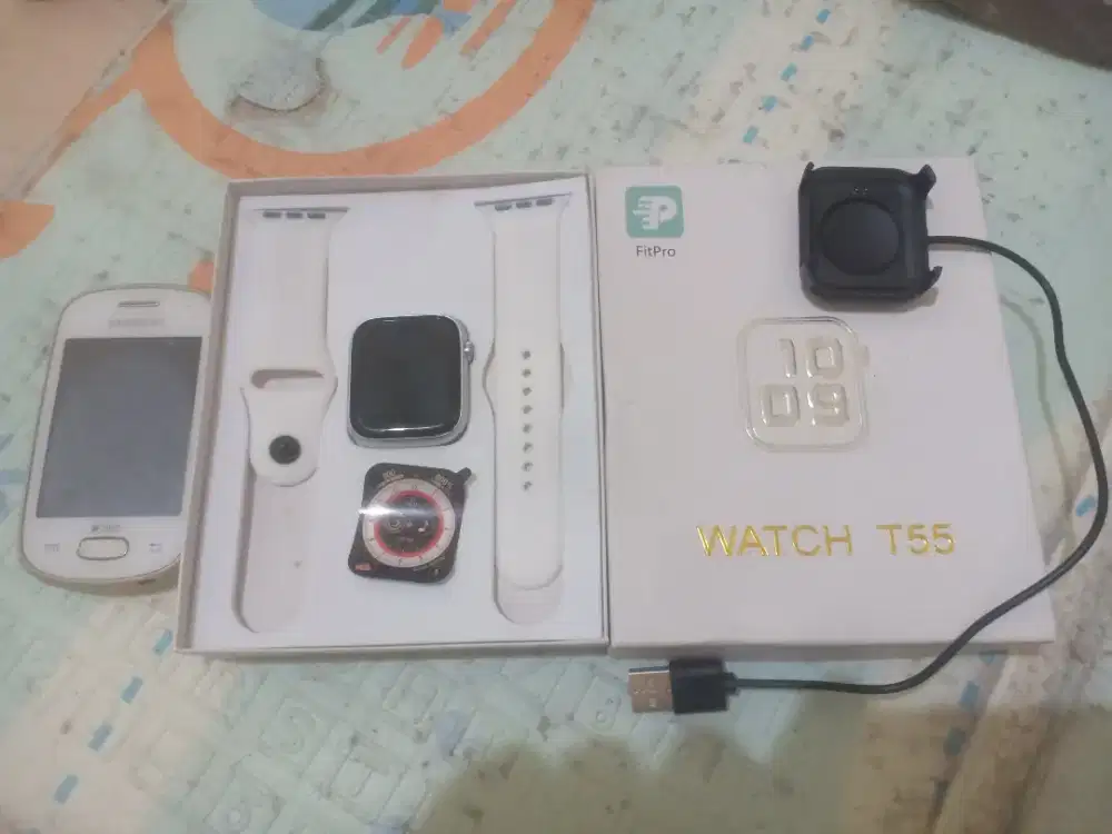 smartwatch T55 dan galaxy star