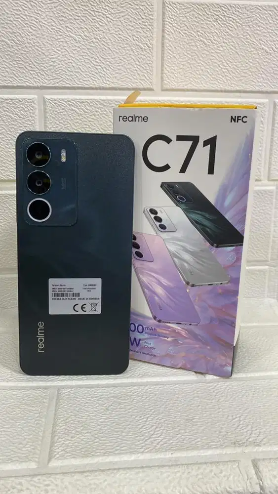Realme C71 6/128 grs lom activ 12 bulan full set original