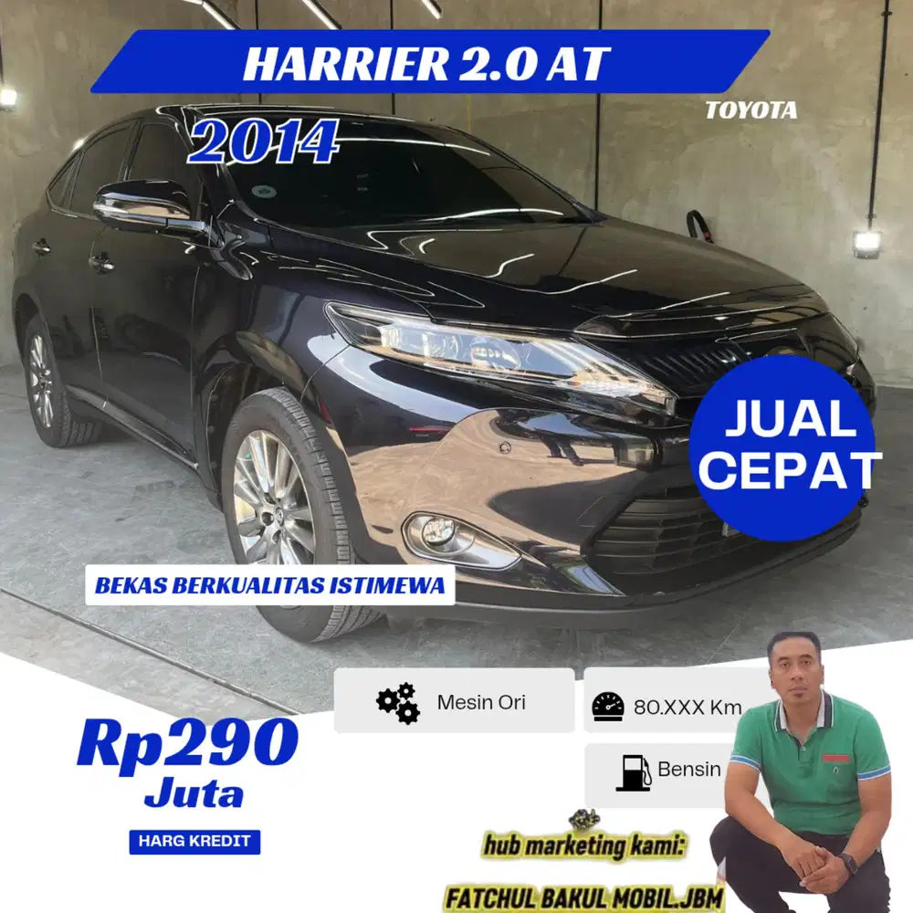 TOYOTA HARRIER 2.0 AT 2014