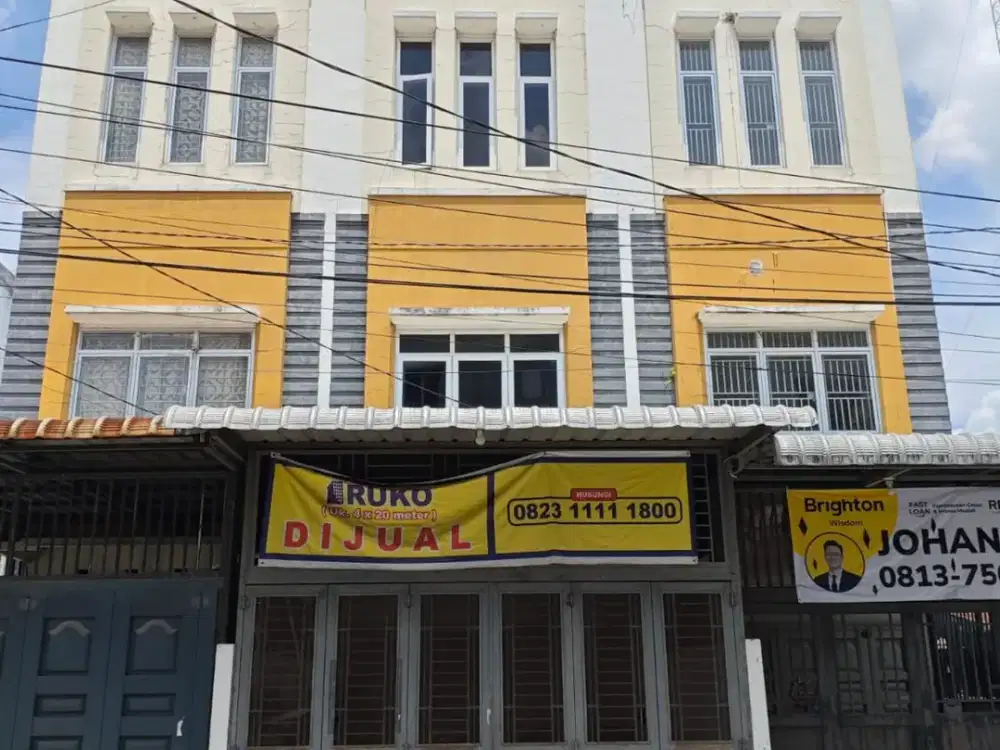 Dijual Ruko ditengah Kota Medan