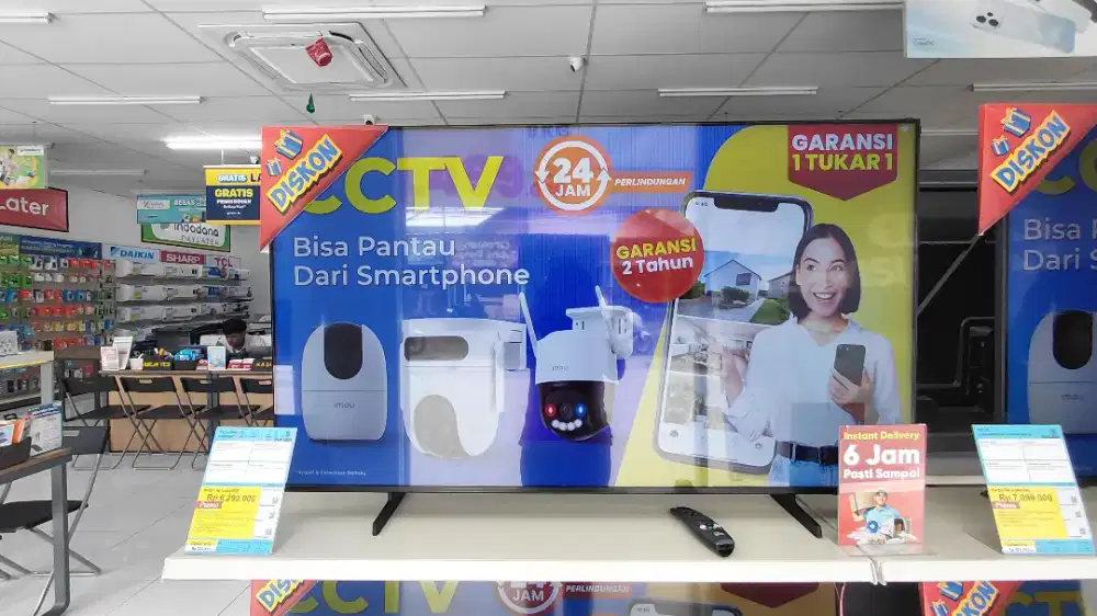 TV SAMSUNG 55 Inch 4K smart TV 130 watt