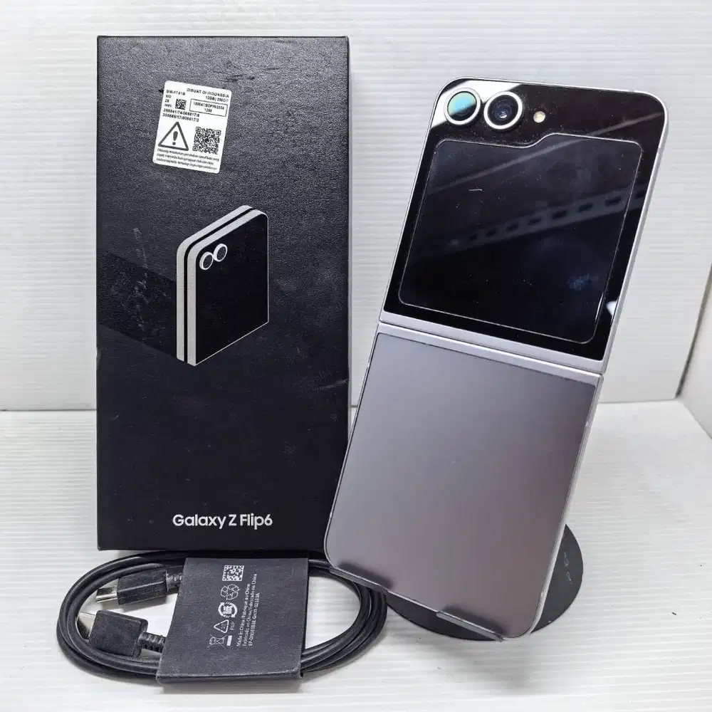 NO MINUS SAMSUNG GALAXY Z FLIP 6 5G 12/256 SILVER SEIN FULLSET SEIN