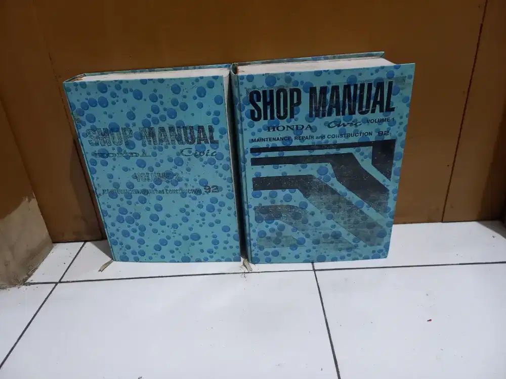 Buku Troubleshoot Shop Honda Civic Genio,Civic Estilo