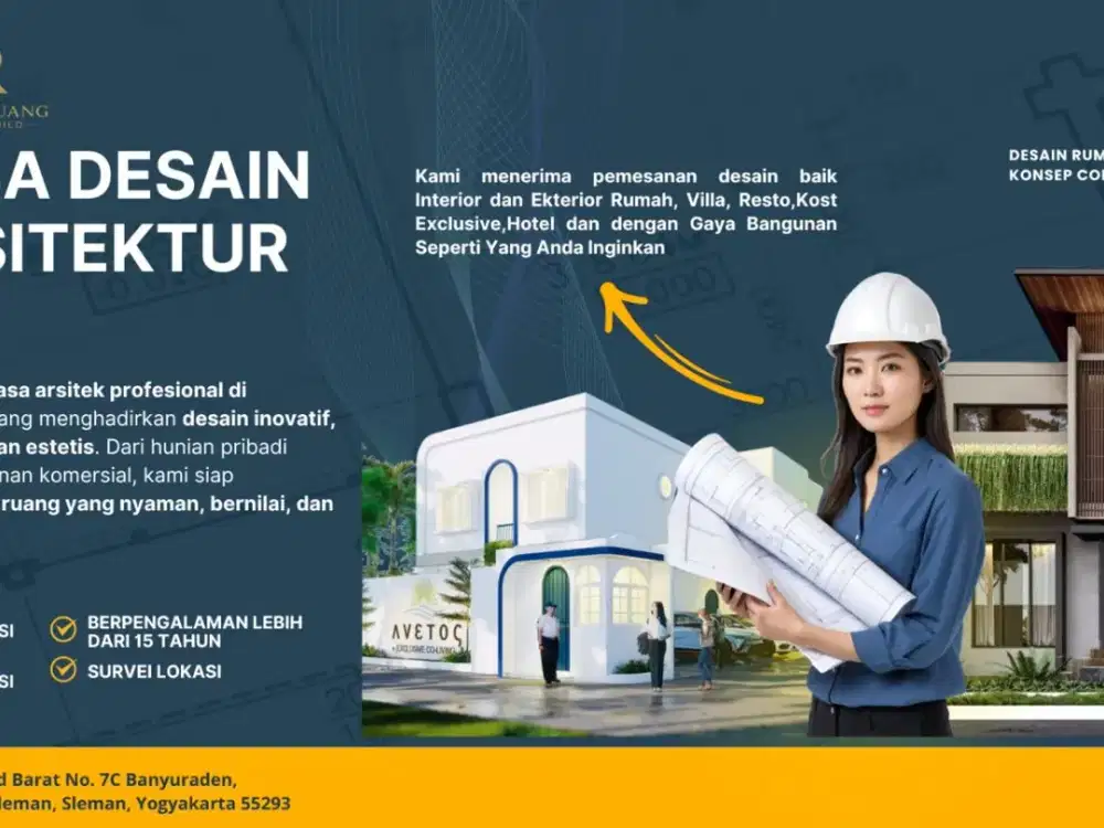 JASA ARSITEK YOGYAKARTA PROFESIONAL HARGA TERJANGKAU