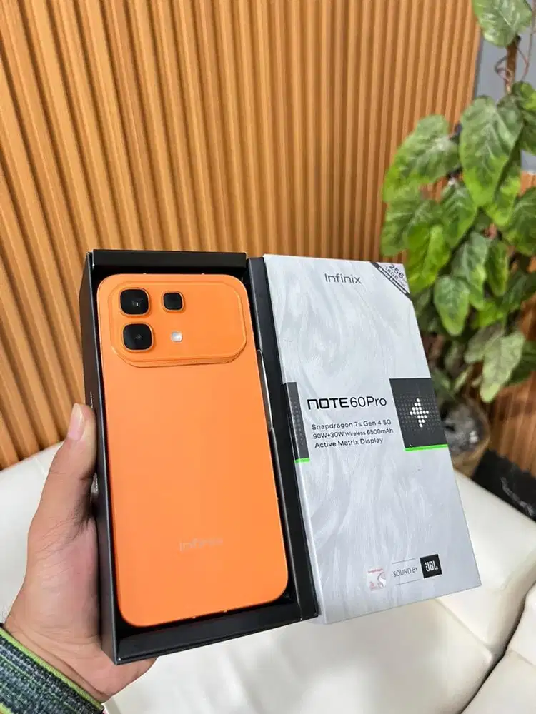 Infinix note 60 pro 5g 8/256gb fullset