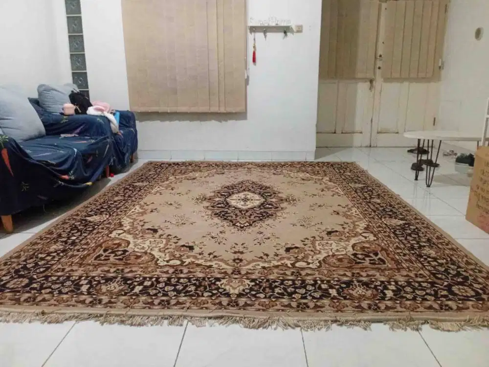 Jual Karpet permadani besar 2,5m X 3m bahan bagus tebal kuat