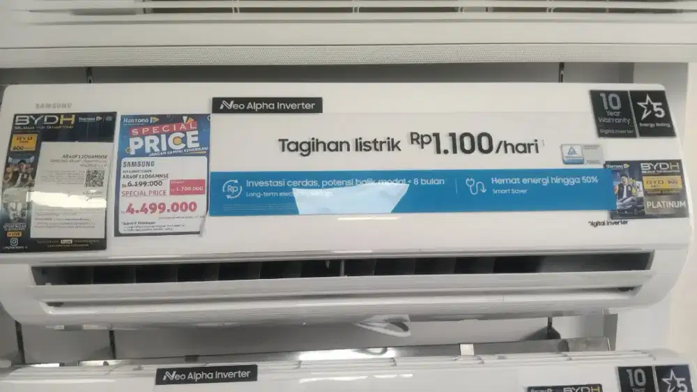 CICILAN TANPA KARTU KREDIT AC SAMSUNG 1,5 PK