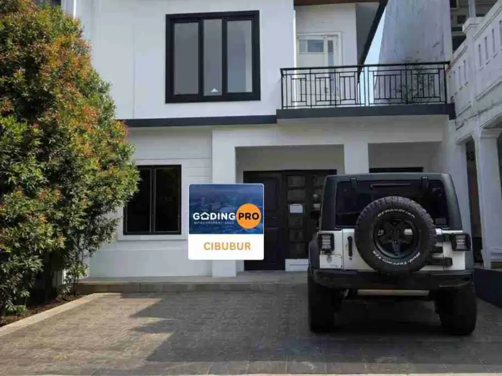 di jual cepat rumah di kotawisata cibubur dlm cluster terdepan deket mesjid