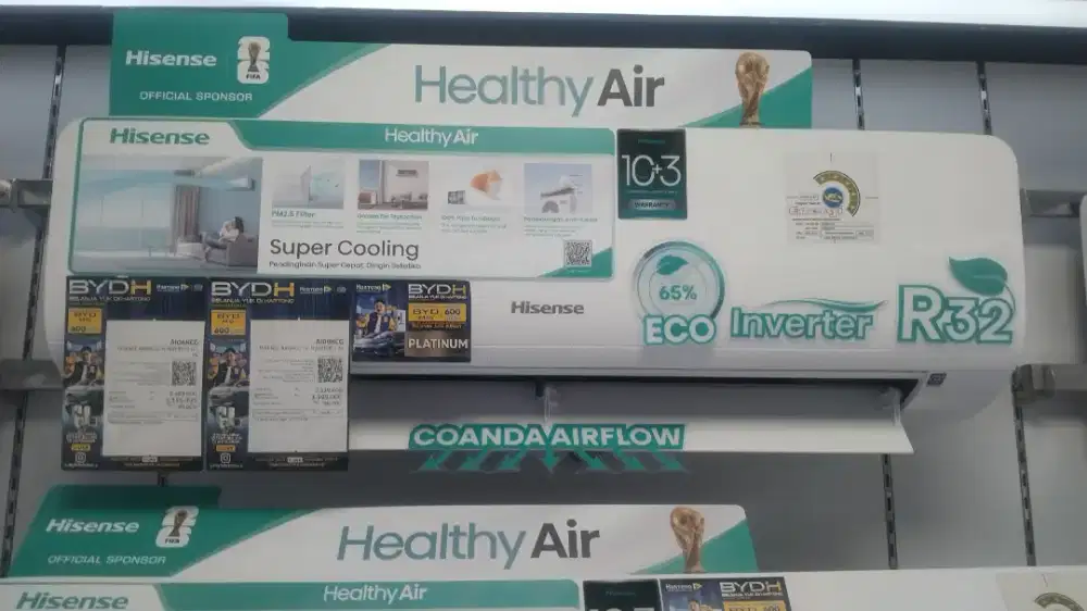 CICILAN TANPA KARTU KREDIT AC HISENSE 1 PK