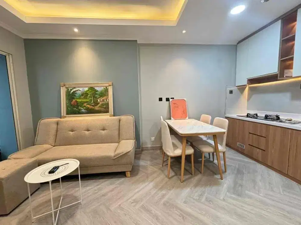 Disewakan Apartemen City Home Mall Of Indonesia Furnish Lantai 6 Siap huni view kolam