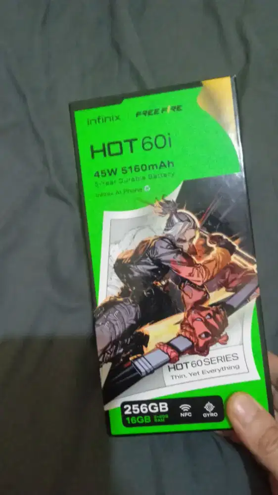INFINIX HOT 60i 8/256 GARANSI RESMI