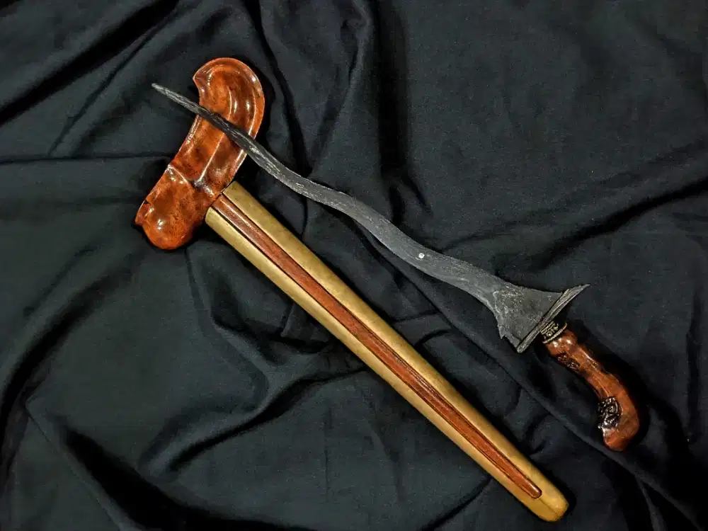 Keris sepuh Pandawa Lare pamor Ceprit Majapahit