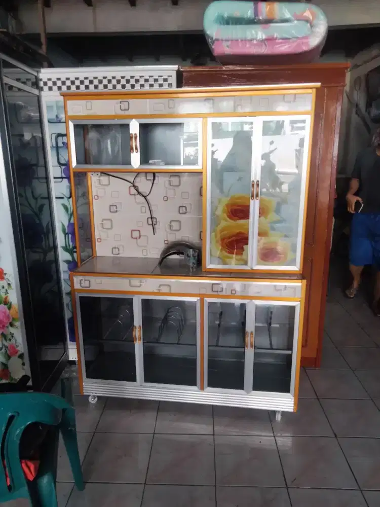 Rak piring keramik pintu 8