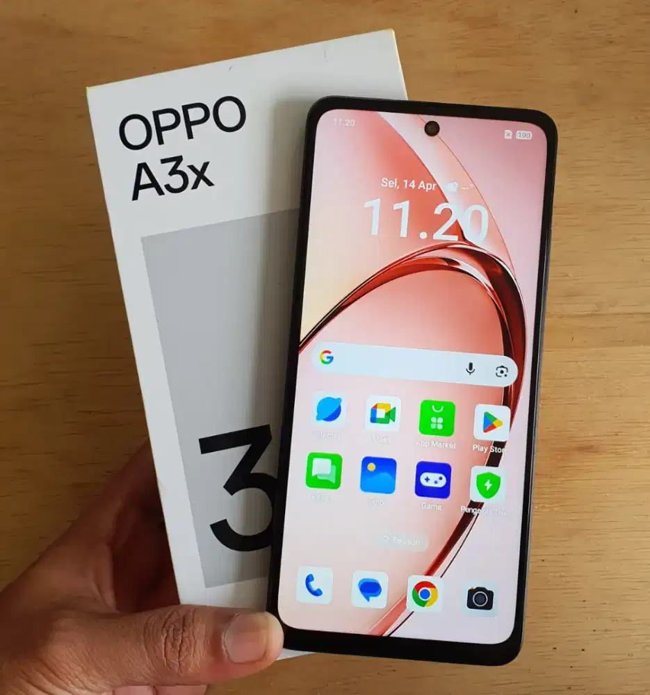 Oppo A3x 4+4/128 fullset segel