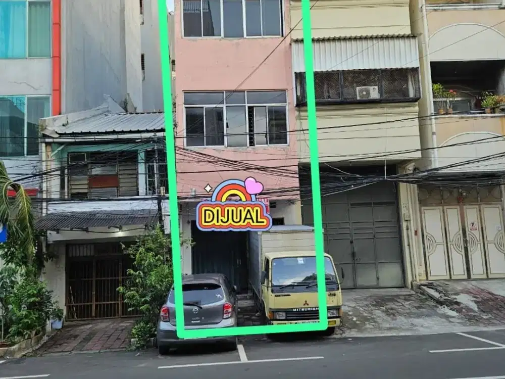 ANA RUKO UK 3.8X27M DI PINGGIR JALAN PINANGSIA