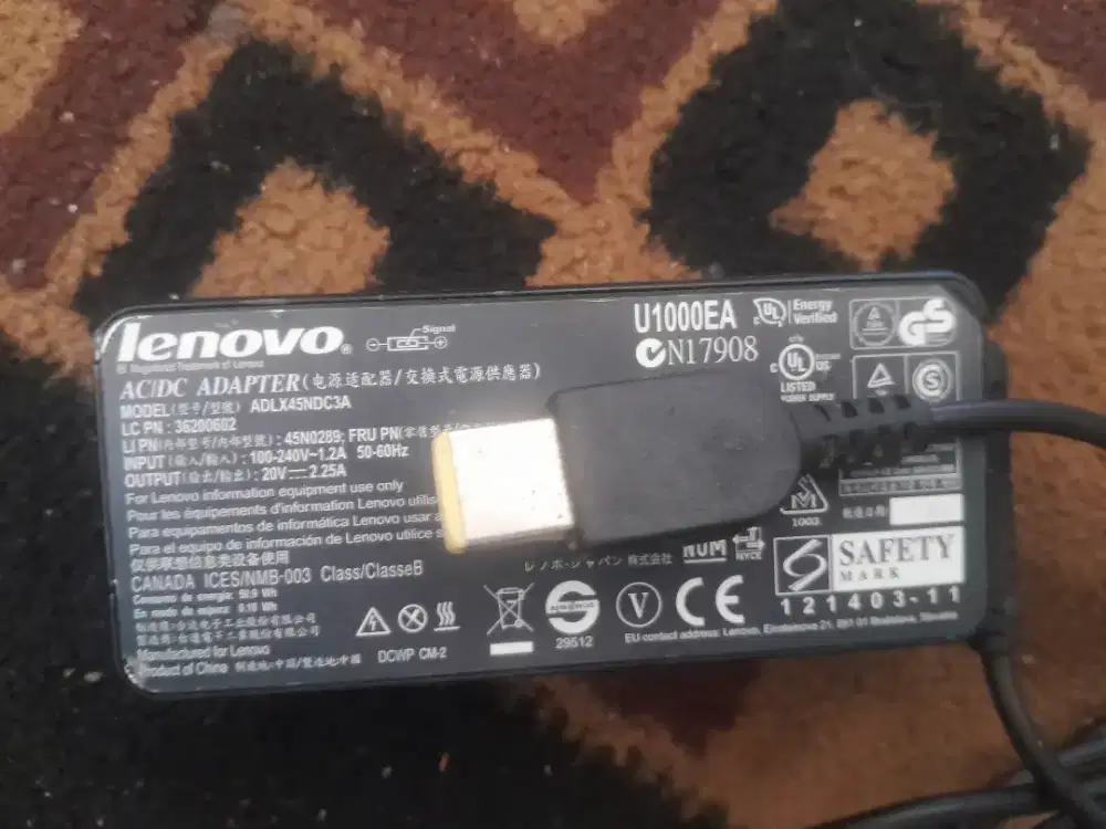 ADAPTOR ORI LAPTOP THINKPAD