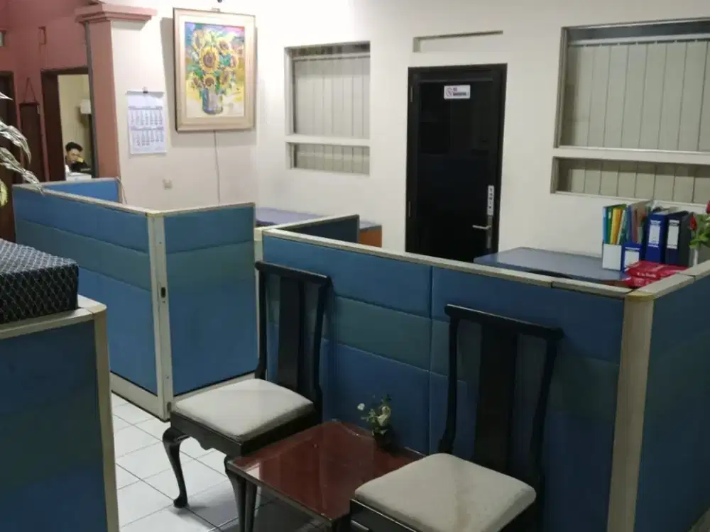 MURAH Sewa Ruang Kantor Full Furnish utk 2 Pegawai Bayar Bulanan di Kota BANDUNG