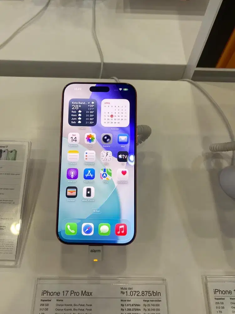 Iphone 17 promax 1TB deep blue