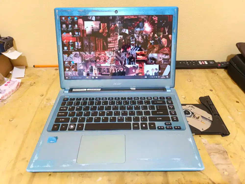 Laptop Acer Aspire V5-431 Slim Celeron 1007U Ram 4Gb Hdd 500Gb